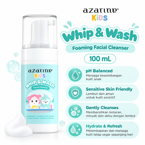 Azarine Kids Whip And Wash Foaming Face Wash [100 ml]