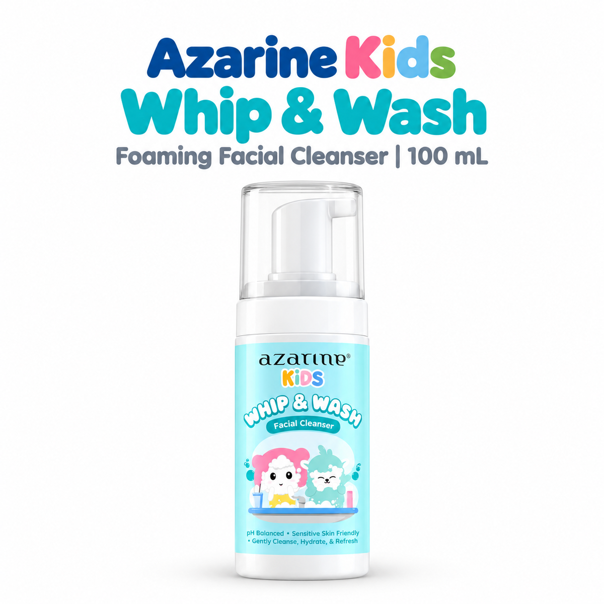Azarine Kids Whip And Wash Foaming Face Wash [100 ml]